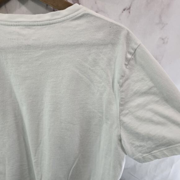 Everlane T Shirt Mens Large White Short Sleeve Crew Organic Cotton Lightweight - Picture 11 of 11